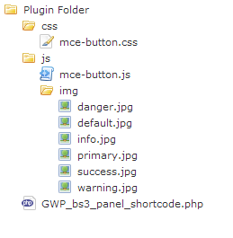 Plugin file structure