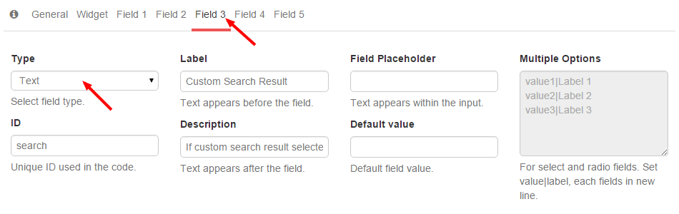 Treato Widget Field 3 - Custom Search Result